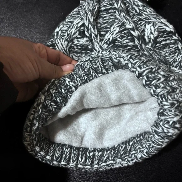 NFL Black and Gray Knit Beanie - Picture 2 of 4